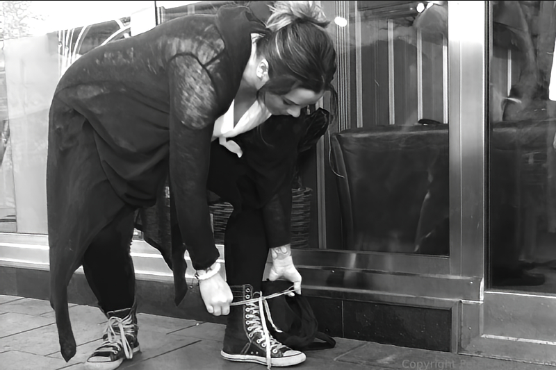 Street photography in Bor&aring;s, Sweden.